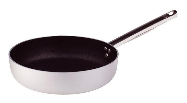 Unbekannt Pfannen Aluminium gerade Agnelli 3 mm mit Griff Ø 32 cm Antihaft Brot Cod. alsa111s32, 32