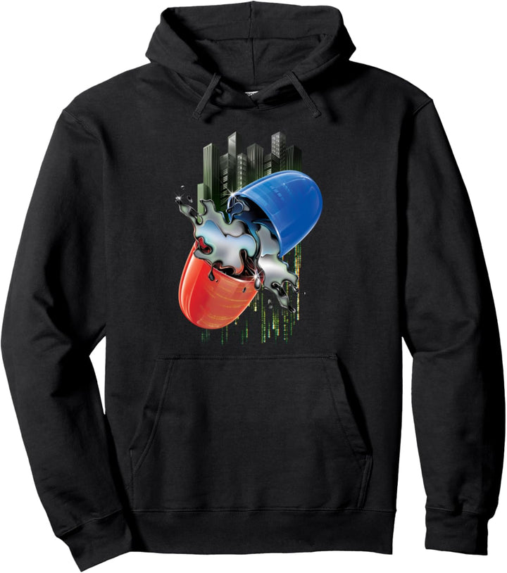 WB 100: The Matrix Red Or Blue Pill Pullover Hoodie