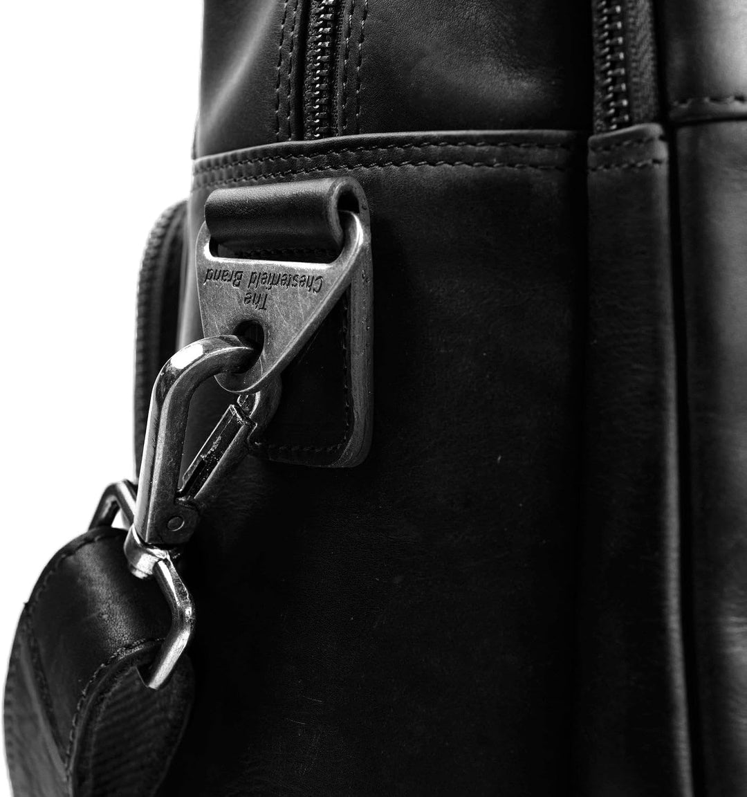 The Chesterfield Brand Misha - Aktentasche 17" Leder 43 cm Schwarz, Schwarz