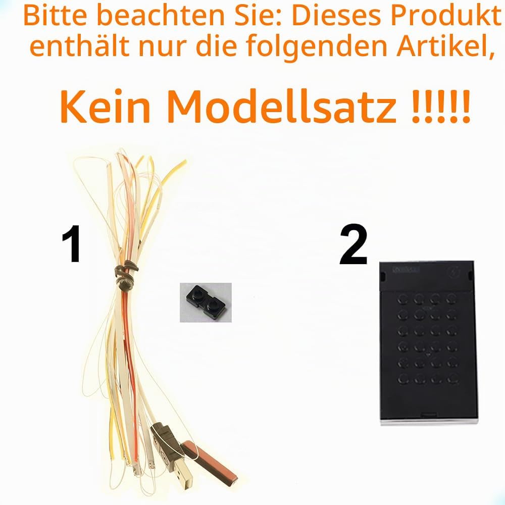 GEAMENT LED Licht-Set Kompatibel mit Lego Kaugummiautomat mit Minifiguren (Minifigure Vending Machin