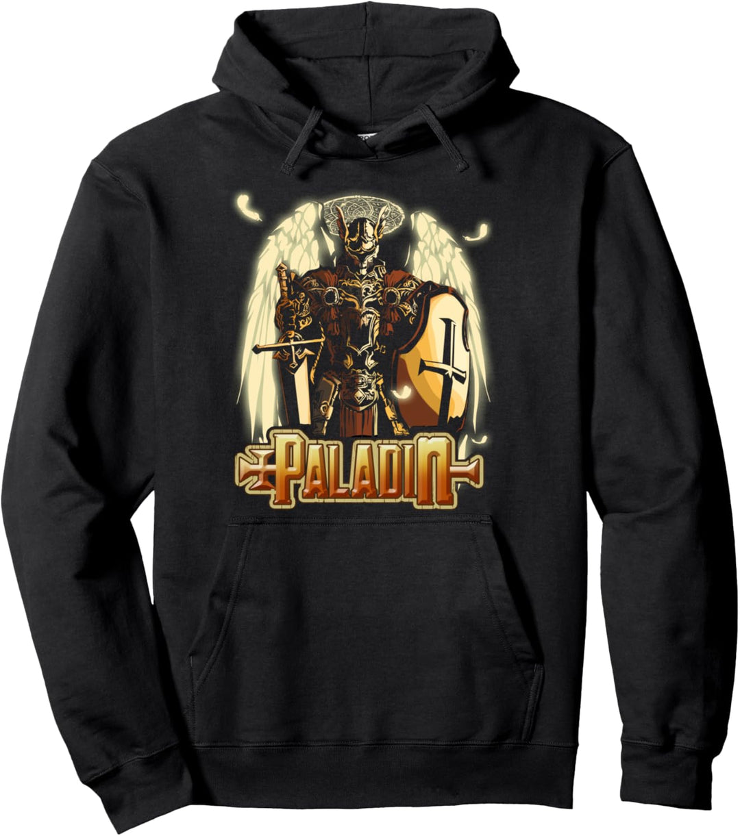 Paladin Fantasy D20 Rollenspiel, RPG Gamer Grafik Pullover Hoodie