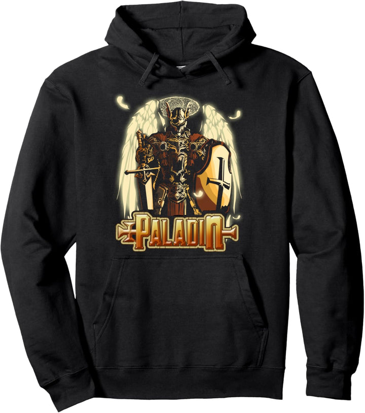 Paladin Fantasy D20 Rollenspiel, RPG Gamer Grafik Pullover Hoodie