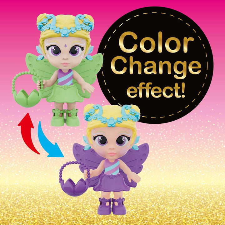 CRAZE Fairy In My Pocket Komplettes Thekendisplay | 16er Set Feen Puppen mit Flügel, 16x Feen Figure