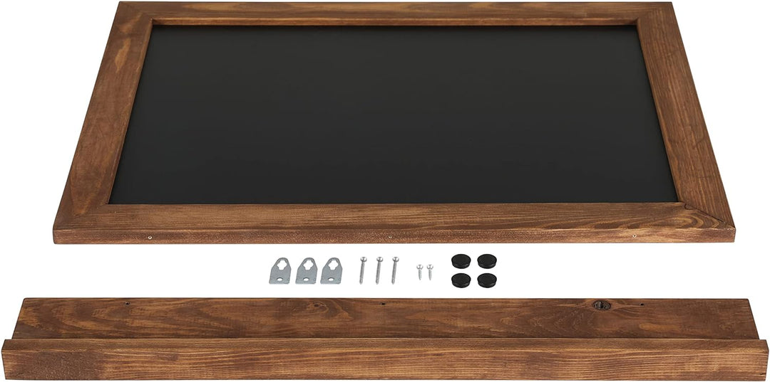 DISPLAY SALES Kreidetafel MEMO aus heller Buche 50x70 cm | Magnetische Tafel mit