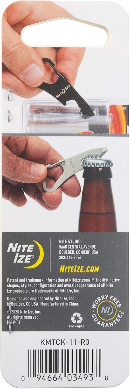 Nite Ize Multi-tool DoohicKey - ClipKey, silber, NI-KMTCK-11-R3