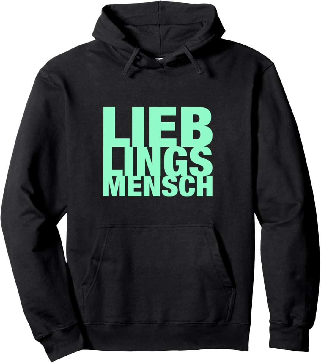 Bestes Geschenk für deinen Freund & Freundin LIEBLINGSMENSCH Pullover Hoodie