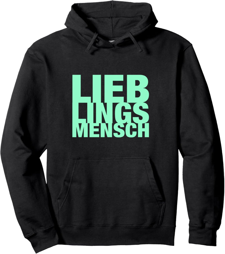 Bestes Geschenk für deinen Freund & Freundin LIEBLINGSMENSCH Pullover Hoodie