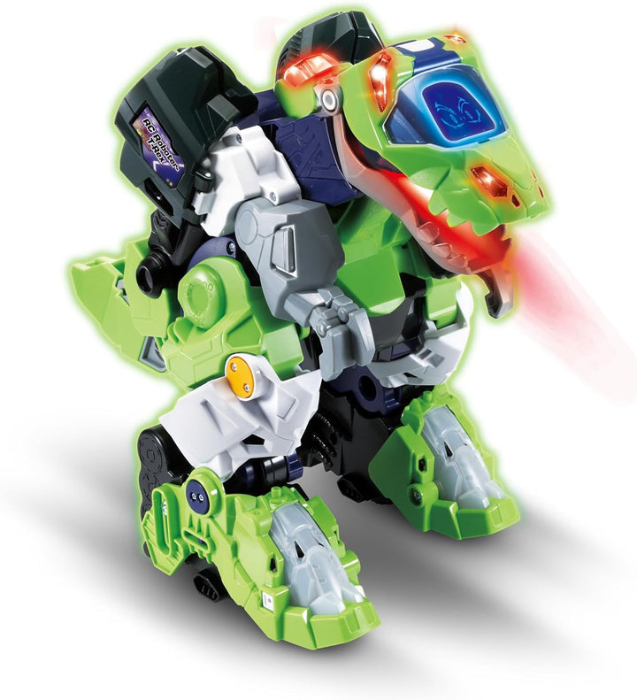 VTech 80-521064 RC Roboter-T-Rex Spielzeugdinosaurier, ferngesteuerter Roboter, automatische