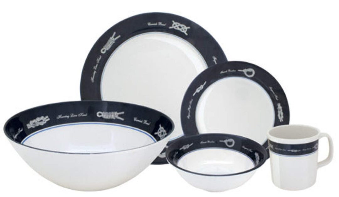 Kaffee und Tafelset Exclusive 17 teilig Melamin