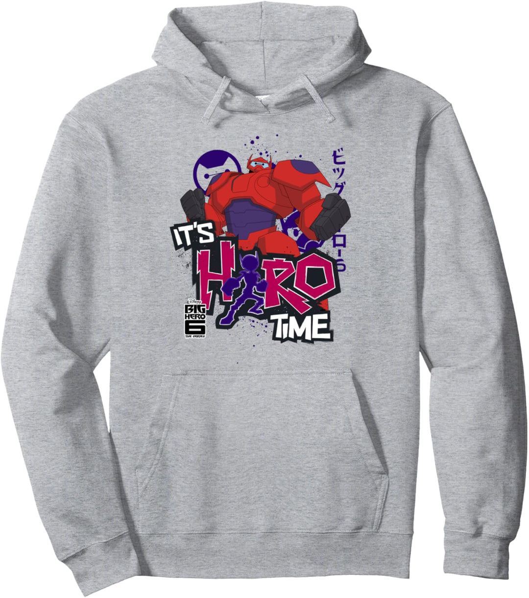 Disney Big Hero 6 TV Series It's Hiro time Poster Pullover Hoodie