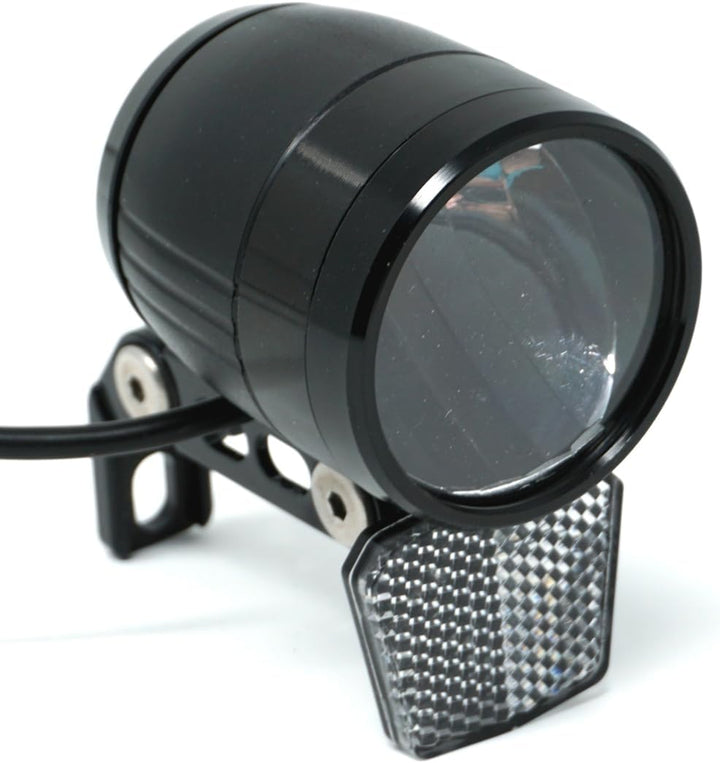 CBK-MS E-Bike Beleuchtung LED Scheinwerfer nach StVZO 100 Lux 6-48 Volt Lampe