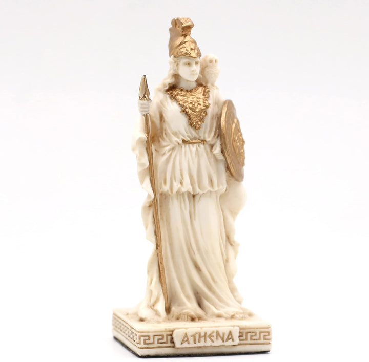 Veronese Design Athena Miniaturfigur Göttin der Weisheit Athena Mehrfarbig