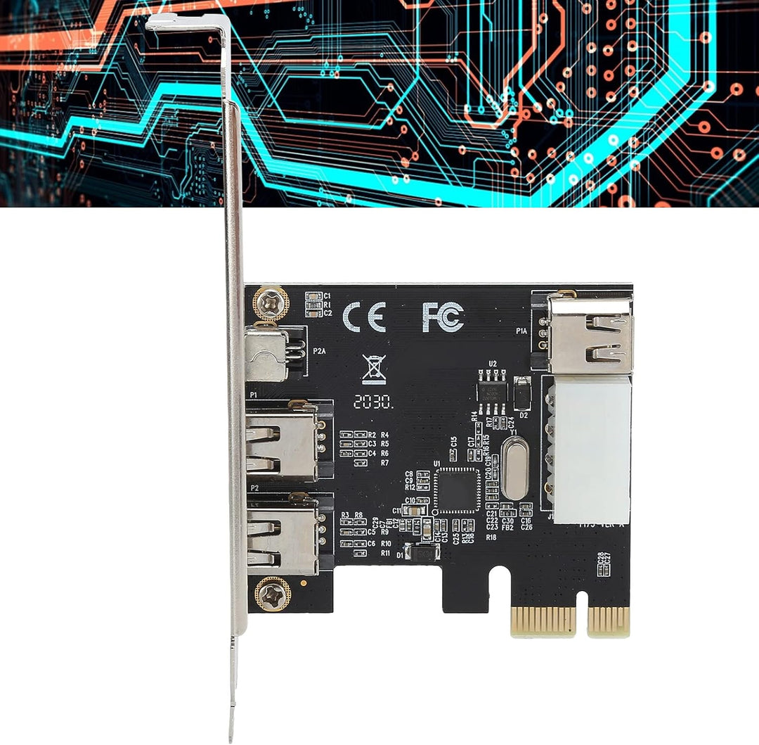 3 Port PCI-E Capture Card 1394 Schnittstellenkonvertierung HD Video Adapter Controller PCIE FireWire