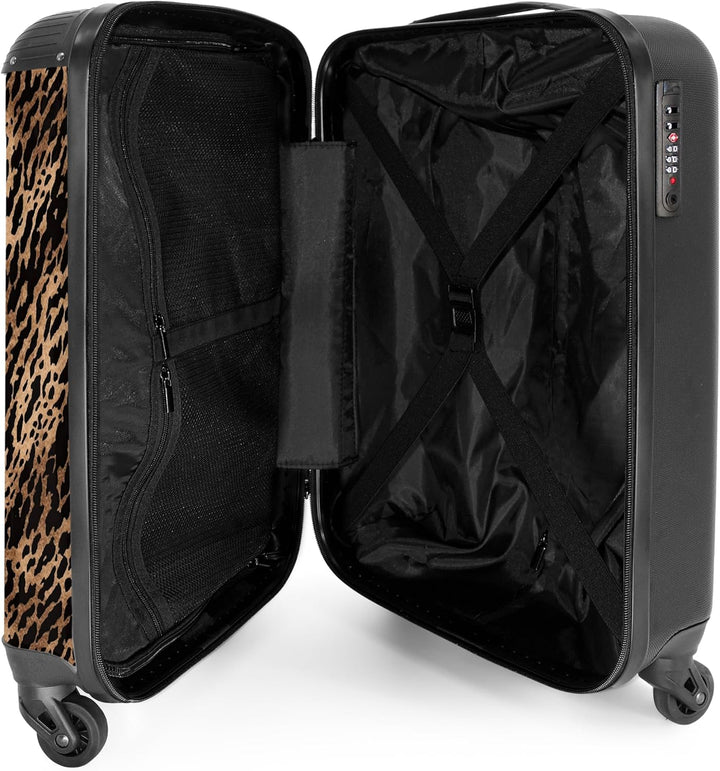 NoBoringSuitcases.com® Handgepäck, Hartschalenkoffer mit TSA Schloss, Trolley, Reisekoffer, Carry on