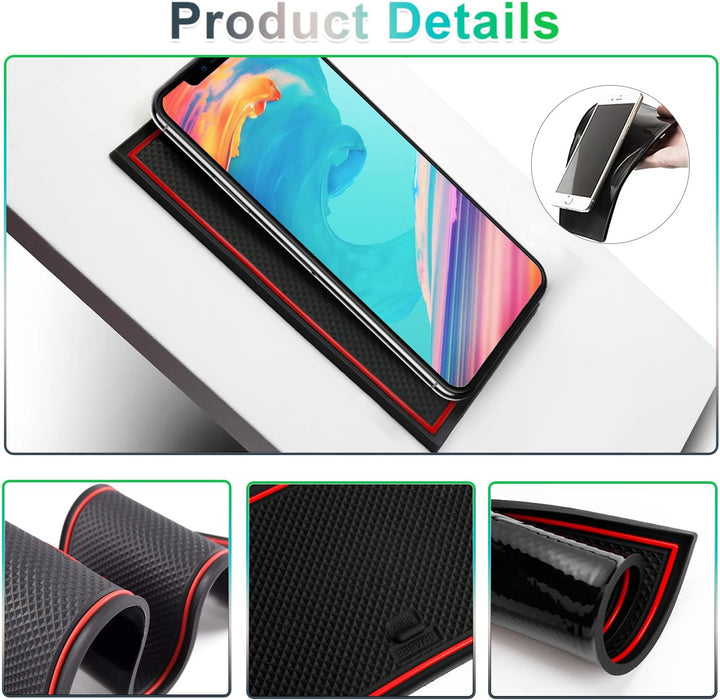 GAFAT 2019-2022 2023 Hyunda-i Kona Elektro EV Electric Antirutschmatten, Kona EV Gummimatten für Mit