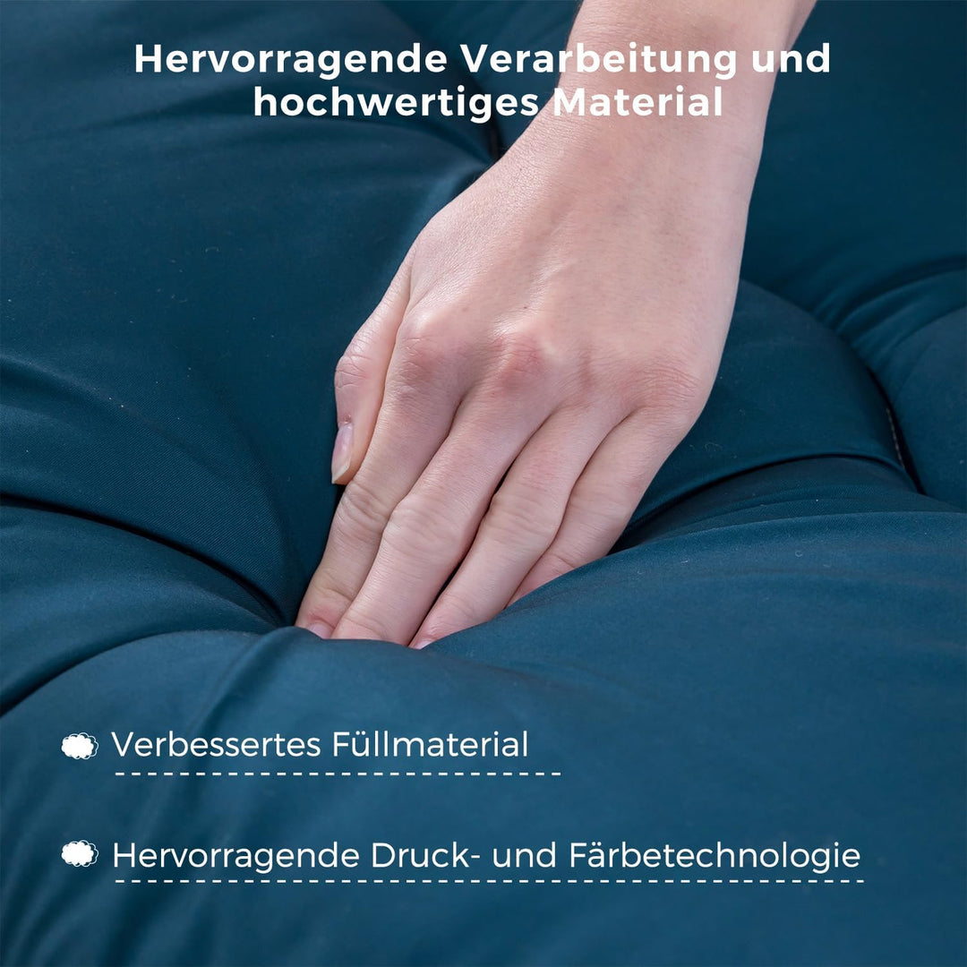 MAXYOYO Klappmatratze Futon Matratze Bodenmatratze Gepolsterte Japanische Tatami Gesteppte Bett, Dic