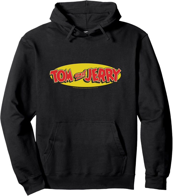 Tom & Jerry Inline Logo Pullover Hoodie