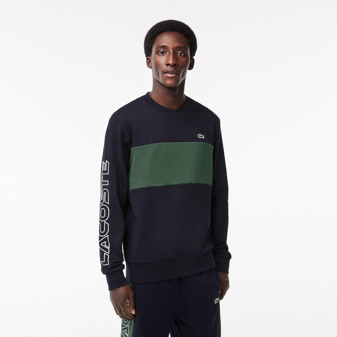 Lacoste Herren Sweatshirt L Abimes/Sequoia, L Abimes/Sequoia