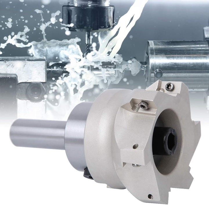 Planfräser, CNC-Fräser-Set Einschliesslich C20-FMB27-Spannzangenhalter, BAP400R-80-27-6-Nutenfräser