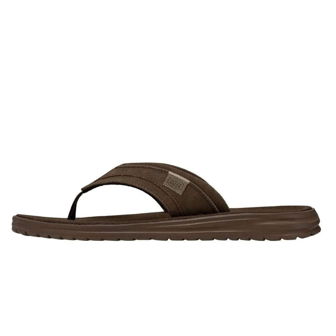 Hey Dude Herren Sami Flip Flops 41 EU Saddle, 41 EU Saddle