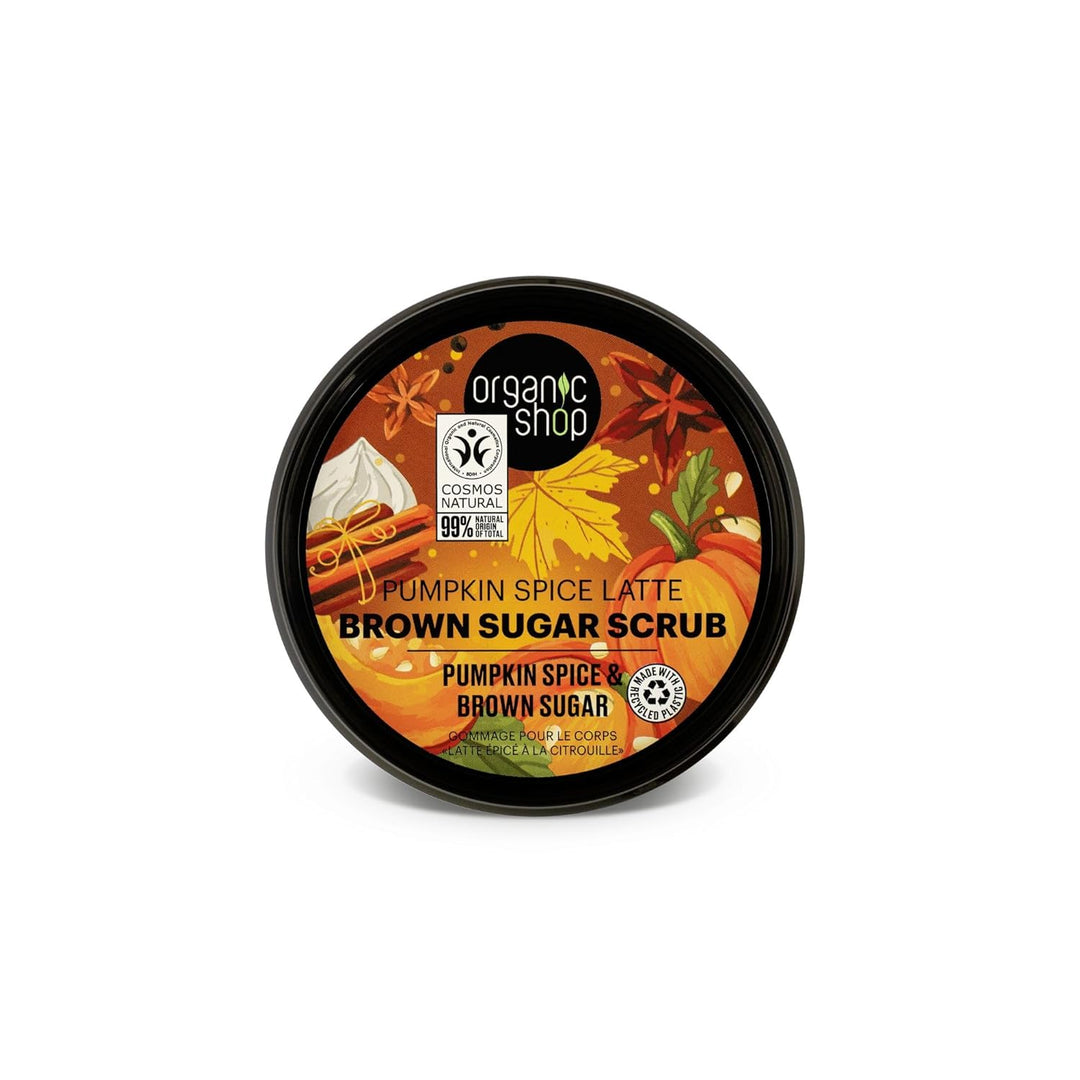 Organic Shop Pumpkin Spice Latte Body Scrub Brown Sugar (250ml) Pumpkin Spice Latte 254 g (1er Pack)