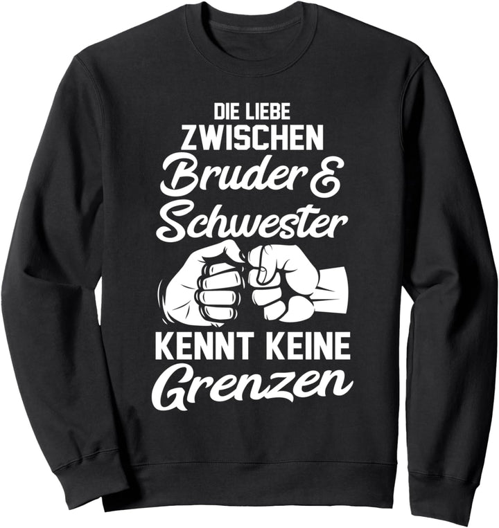 Bruder und Schwester Sweatshirt