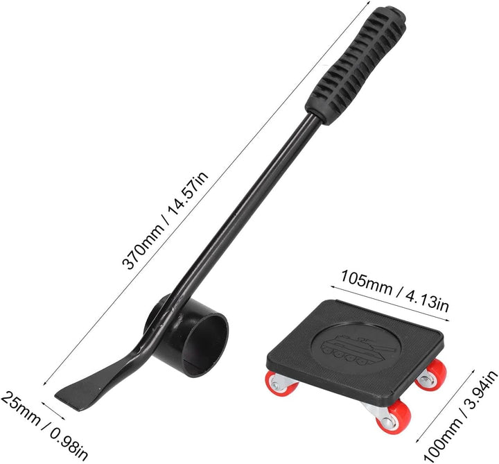 ciciglow Möbel Mover & Lifter Kit, Easy Moving System für schwere Ladungen Easy Moving System für um