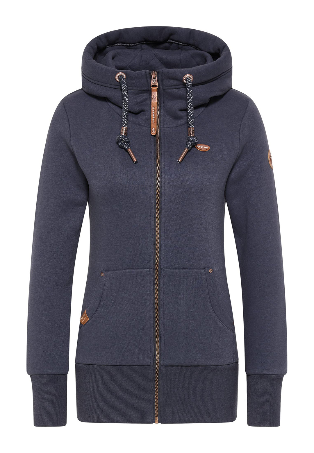 Ragwear Neska Zip Hoody Damen (M, Navy)