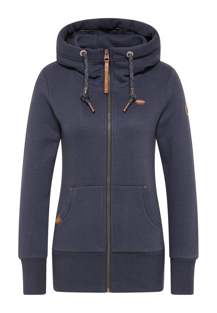 Ragwear Neska Zip Hoody Damen (M, Navy)