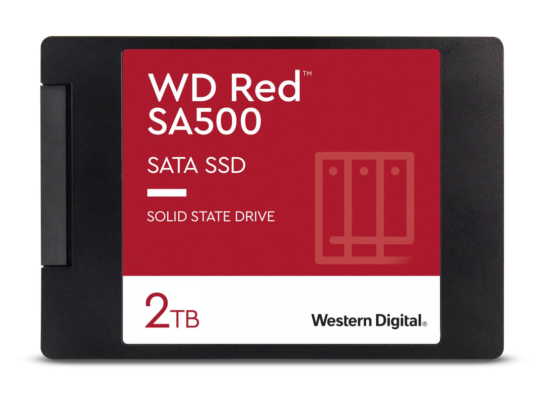 WD Red interne Festplatte 2 TB (3,5 Zoll, NAS Festplatte, 5.400U/min, SATA 6 Gbit/s, NASware-Technol