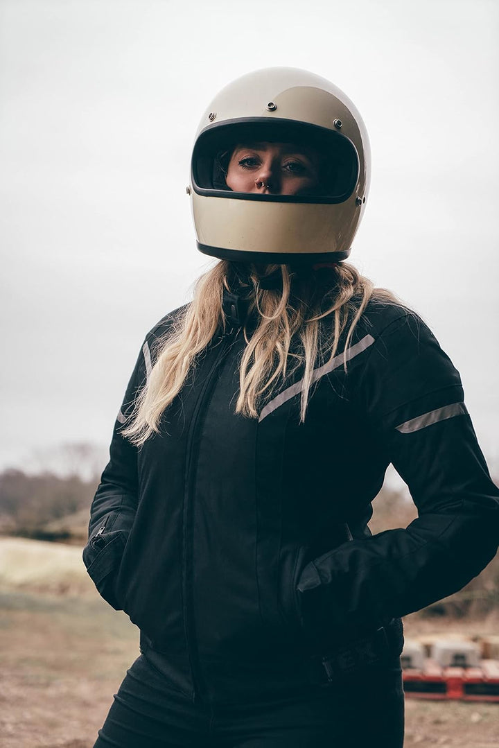 Damen motorradjacke mit protektoren für Sommer oder Winter - Textil wasserdicht motorroller motorrad
