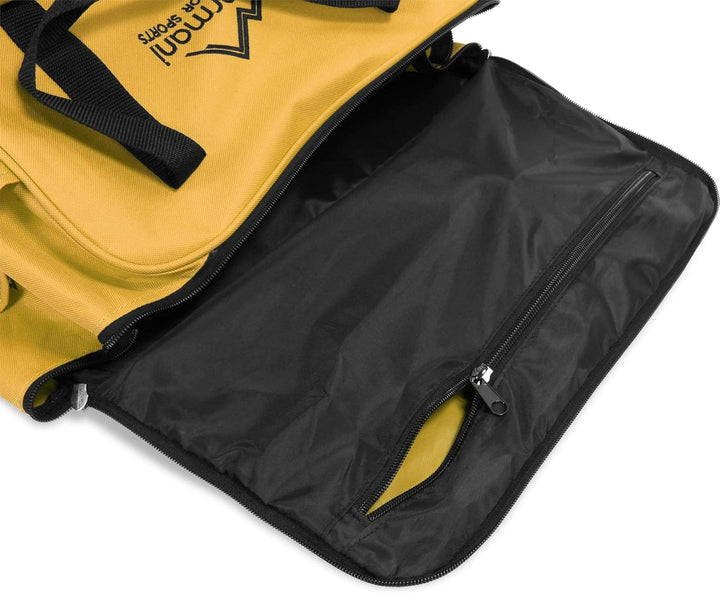 normani Skischuhtasche mit separatem Helmfach und Rucksackfunktion Alpine DEPO Gelb 53 Liter, Gelb 5
