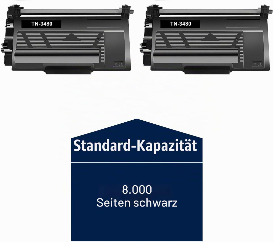 TN3480 Toner Kompatibel für Brother TN-3480 für Brother HL-L5100DN MFC-L5750DW Toner TN 3480 MFC-L57