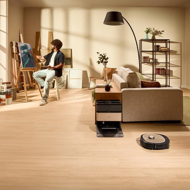 Cecotec Saugroboter und Wischroboter mit KI, Selbstentleerungsstation und Lasertechnologie Conga Z10