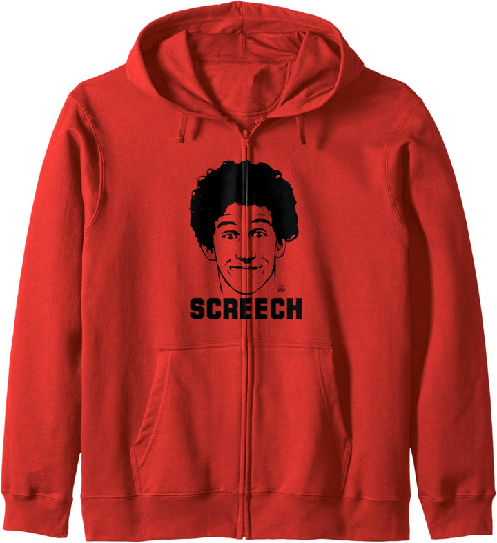 Saved By The Bell Kreischende Illustration Kapuzenjacke