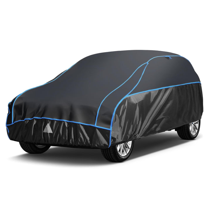 Hagelschutzplane Auto Autoabdeckung Wasserdicht, PKW Hagelschutzgarage, Abdeckplane für Hagel Regen