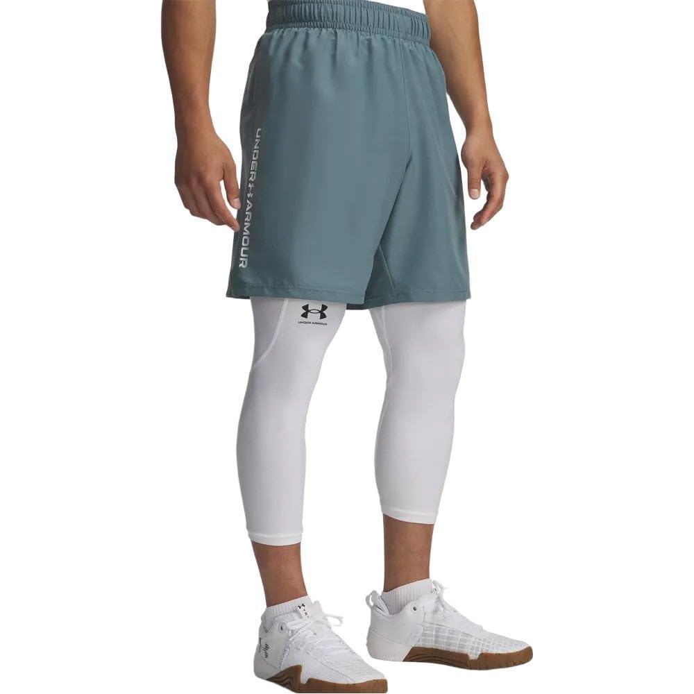 Under Armour Herren Shorts Woven Wordmark Shorts XL Jasper Blue, XL Jasper Blue