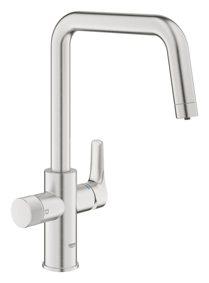 GROHE Blue Pure, Küchenarmatur, mit Filterfunktion (Gefiltertes Wasser: separater Griff, Filter unte