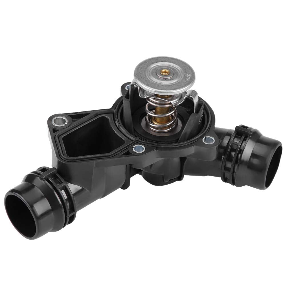 KIMISS Automotor Kühlmittel Thermostat und Gehäuse 11531437040 für E46 E39 X5 X3 Z3 Z4 330i 525i … T