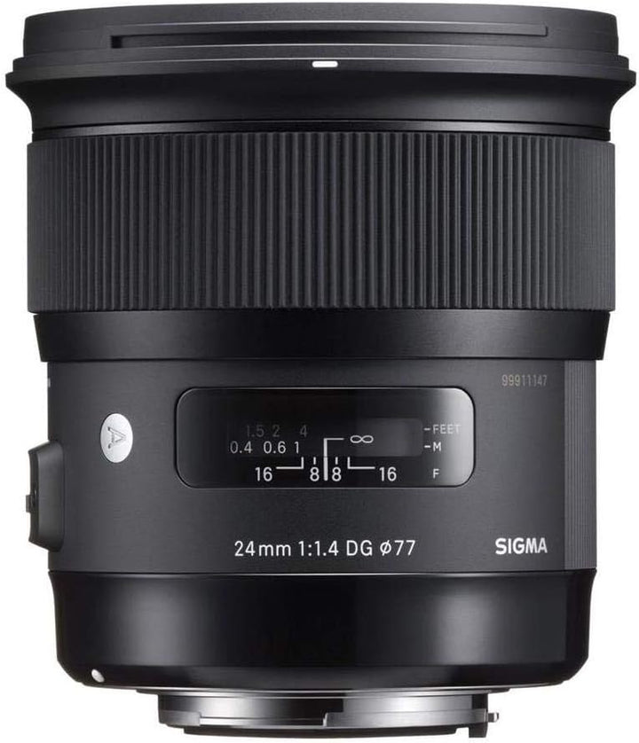 Sigma 24mm F1,4 DG HSM Art Objektiv für Canon EF Objektivbajonett für Canon Single, für Canon Single