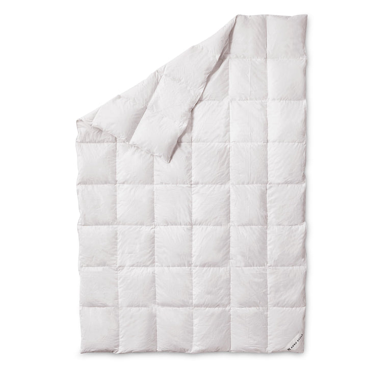 Koru Style Superior Daunen Bettdecke 155x220 cm – 90% Landdaunen / 10% Federn – Ganzjahresdecke 155x
