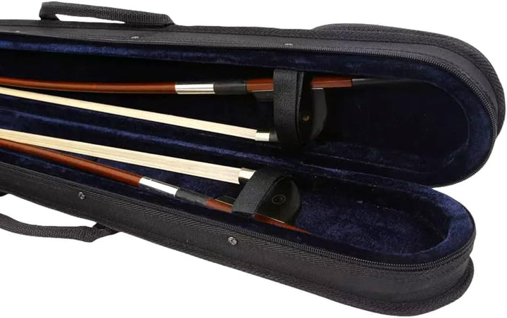 Neue Upright Kontrabass Bow Case String Bass Case für Bass Bow German French Style Hold 2pcs Bow Bag