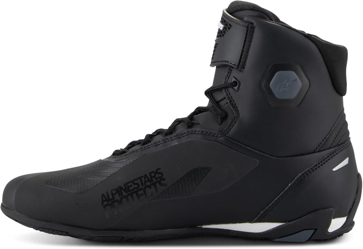 Alpinestars Faster-4 Motorcycle Shoes, Lightweight &amp; Breathable, Seamless Knitted Construction &amp; Adv