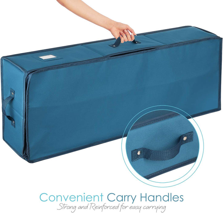 Hearth & Harbor Luxus Weihnachten Organizer Geschenkpapier Rollen Bettbehälter Aufbewahrungsbox für