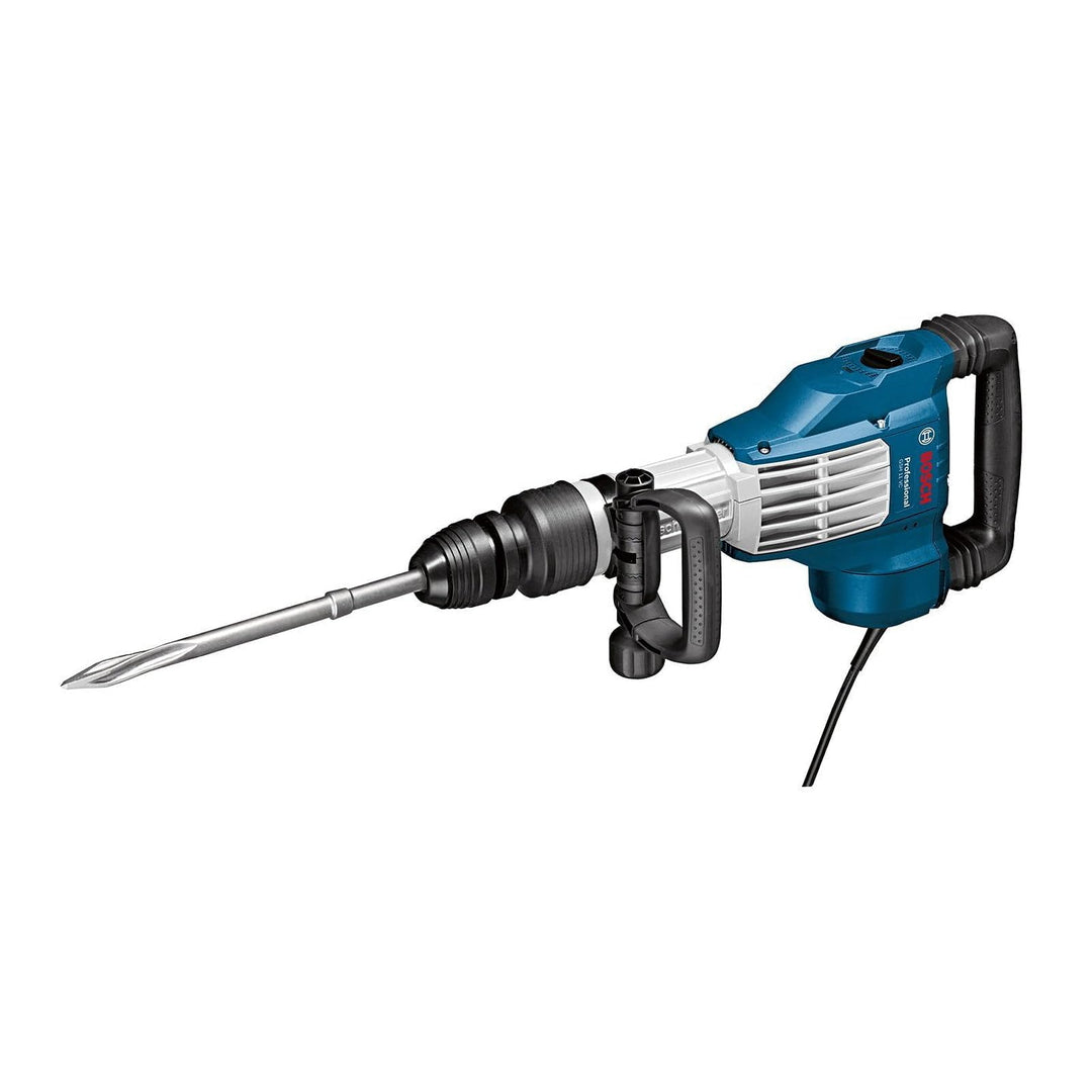 Bosch Professional Schlaghammer GSH 11 VC (1.700 Watt, mit SDS-max, 400 mm Spitzmeissel, im Koffer)