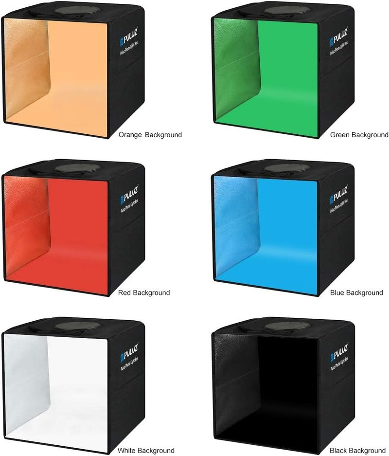 PULUZ 30cm Fotostudio lichtzelt Fotobox Photo Studio Box Fotozelt fotografiere Light Box mit 112 LED