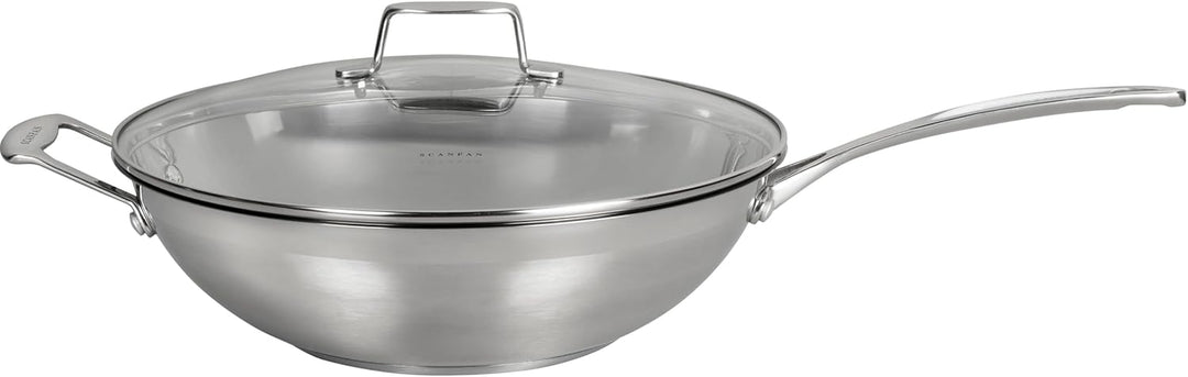 Scanpan 71303200 Wok mit Deckel - Impact, 32 cm, 32 cm
