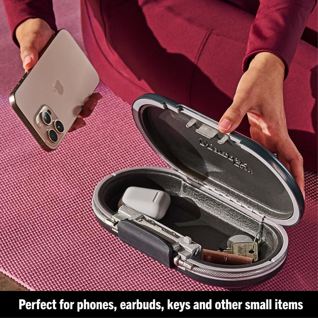 Master Lock 5900D Stellen Sie Ihre eigene Kombination tragbaren Safe EIN, Gunmetal Grey, 9-17/32 in.