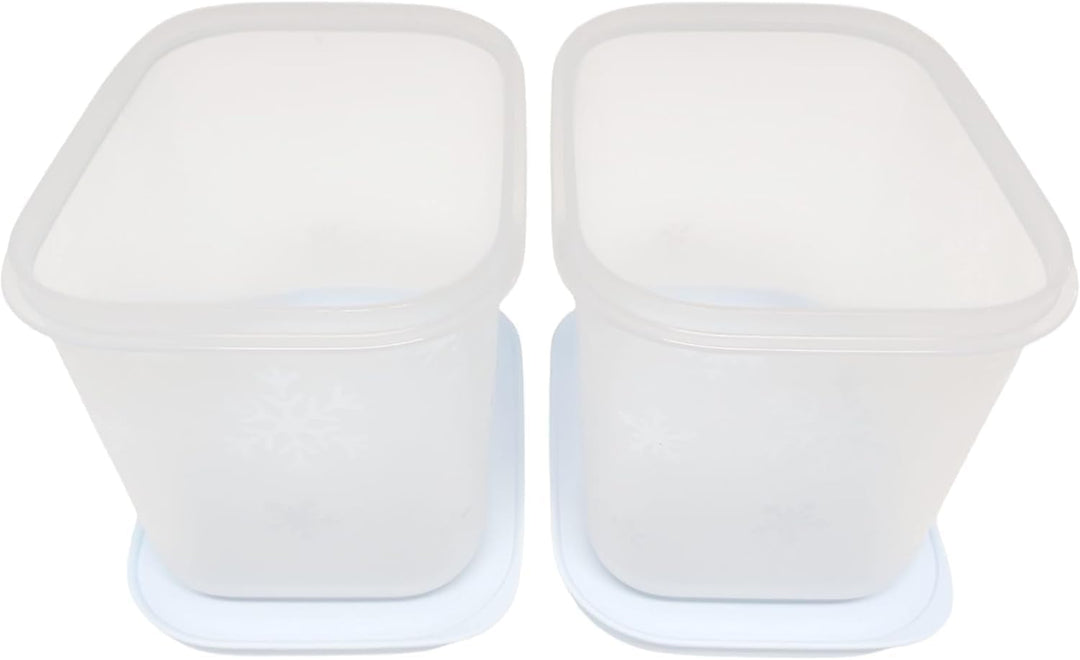 Tupperware Eiskristall Gefrierdepot Gefrierbehälter Kühlschrankbehälter Lebensmittelbehälter Behälte