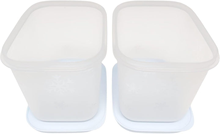 Tupperware Eiskristall Gefrierdepot Gefrierbehälter Kühlschrankbehälter Lebensmittelbehälter Behälte